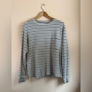 Jungmaven Organic Cotton Hemp Shirt - Black and Cream